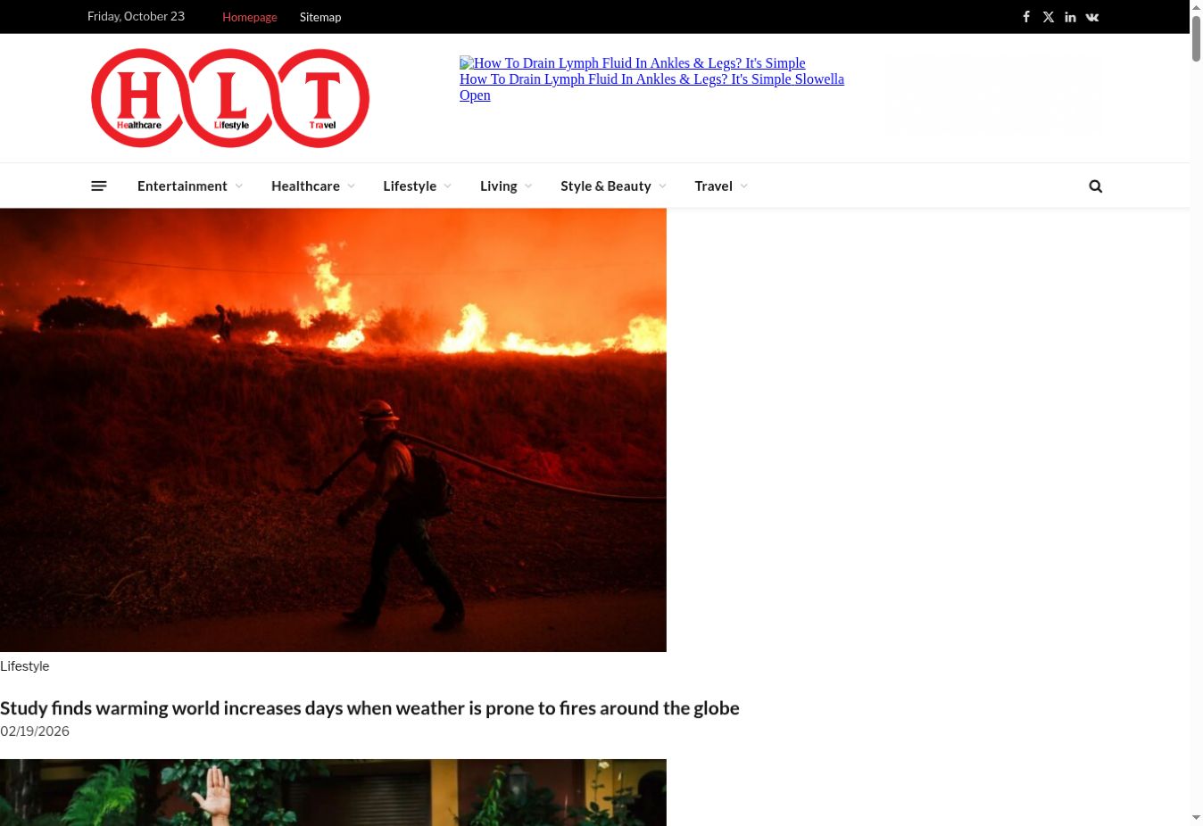 Theme Helitra — Magazine lifestyle đa chủ đề