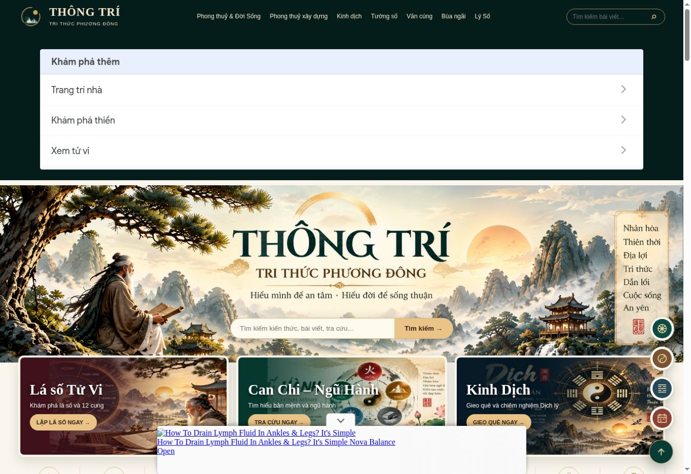 Giao diện Thông Trí